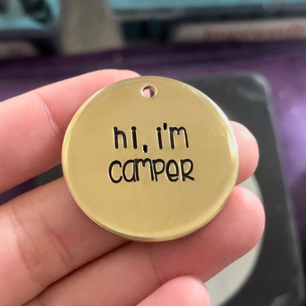 Hi, I’m! Pet Tag