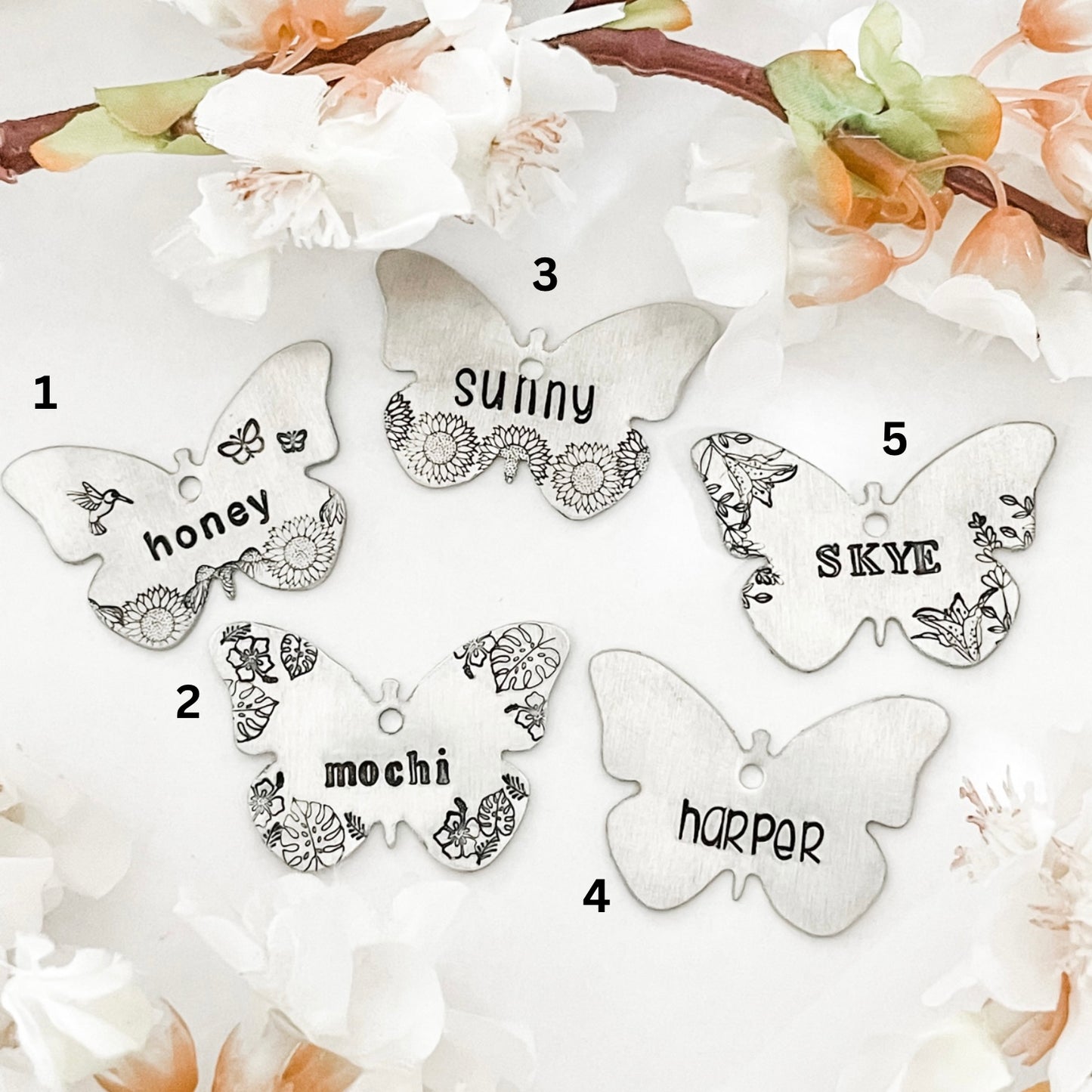 Design Your Own Butterfly Tag