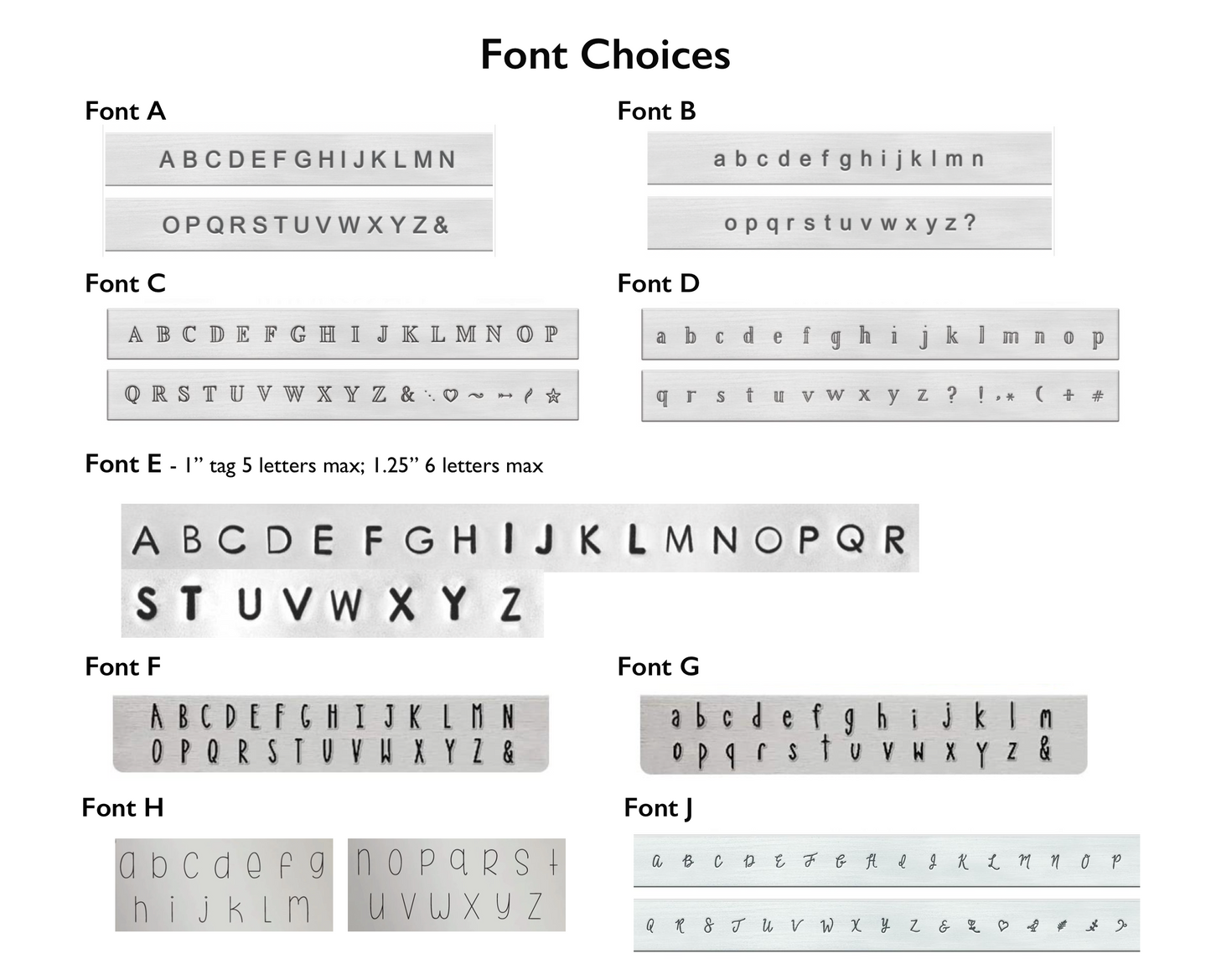 Design Your Own Tag