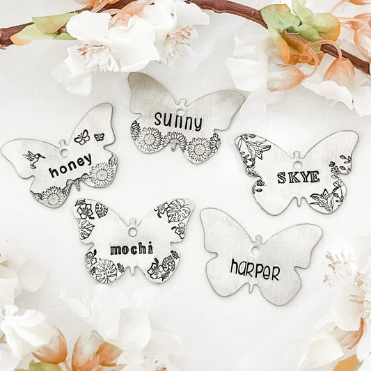 Design Your Own Butterfly Tag