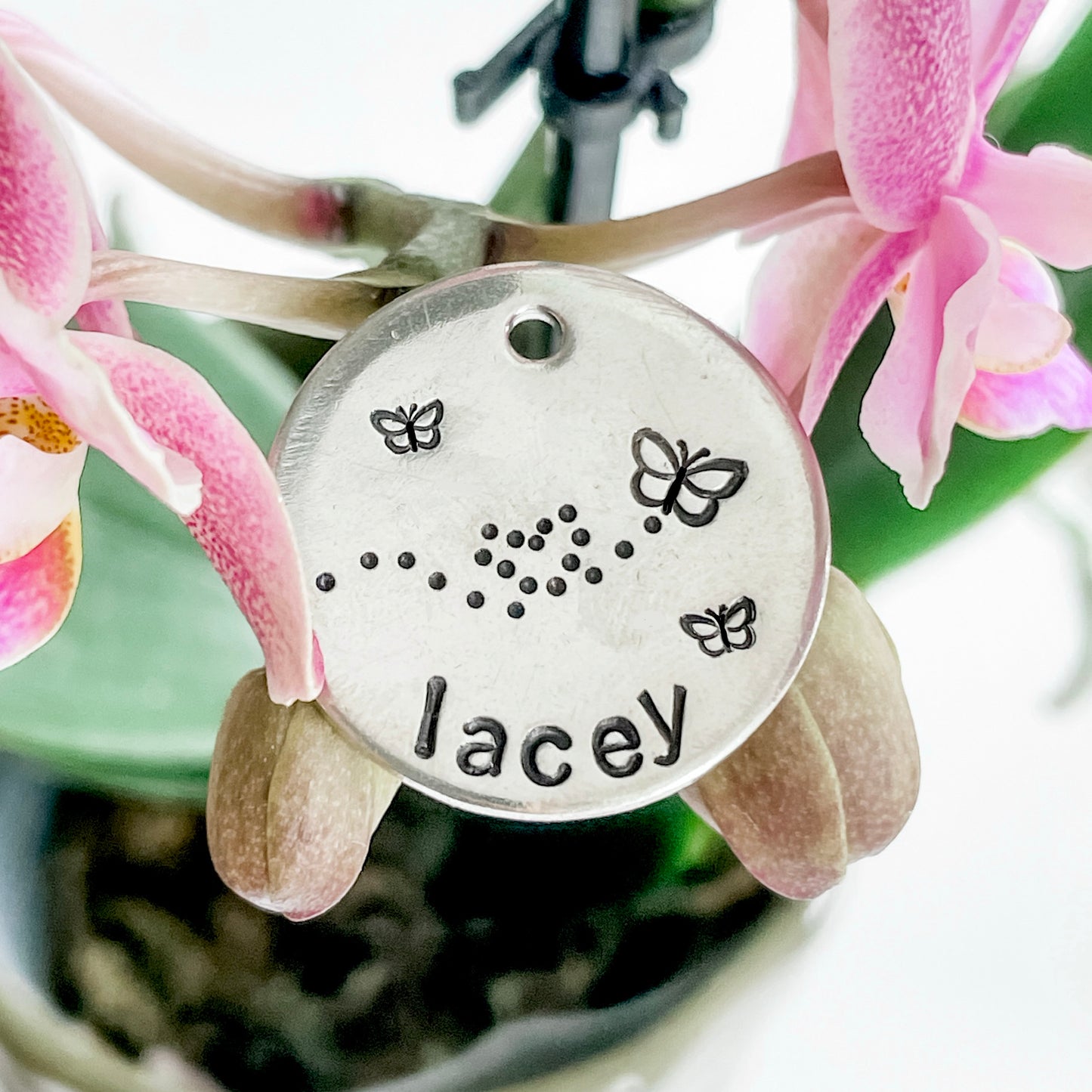 Butterfly Heart Tag