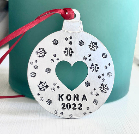 Personalized Christmas Ornament